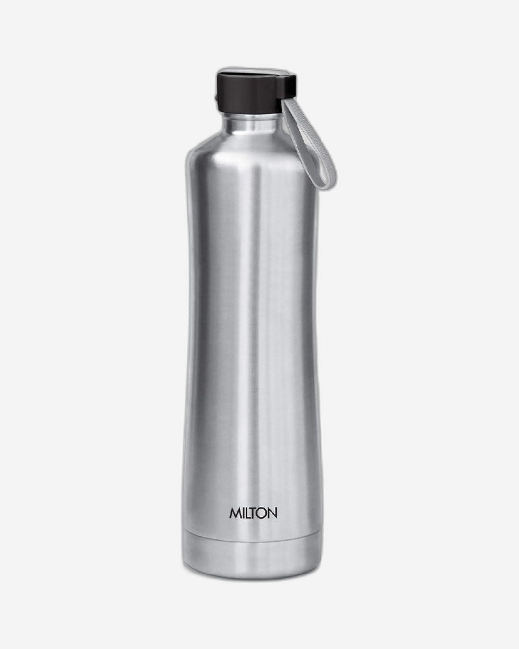 Milton New Tiara 1100 Stainless Steel 24 Hours Hot And Cold Water Bottle, 900 Ml, Silver