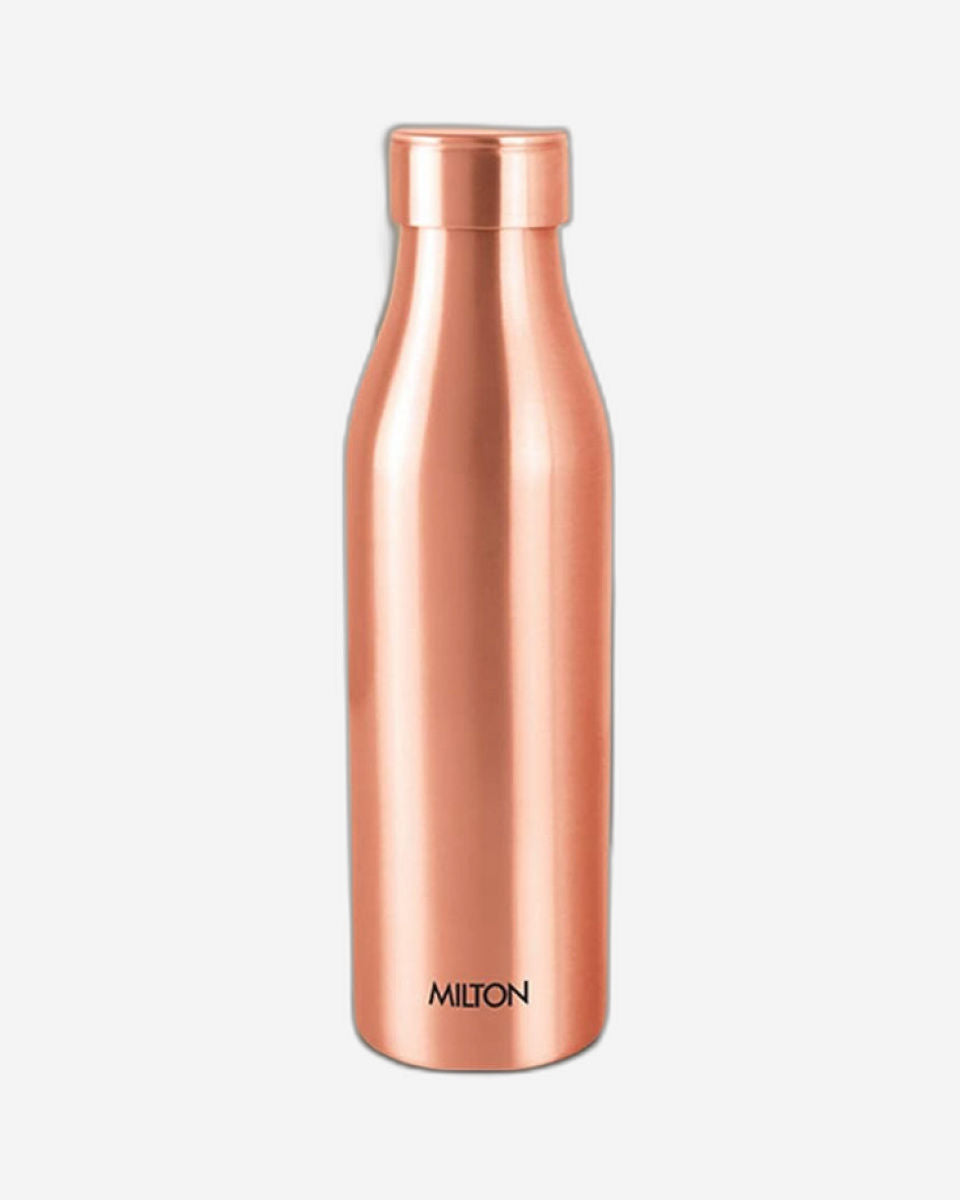 Milton Copper Charge 1000 Water Bottle, 930 Ml, Copper | 100% Leak Proof | Office | Gym Bottle | Yoga | Home | Kitchen | Hiking | Treking | Travel