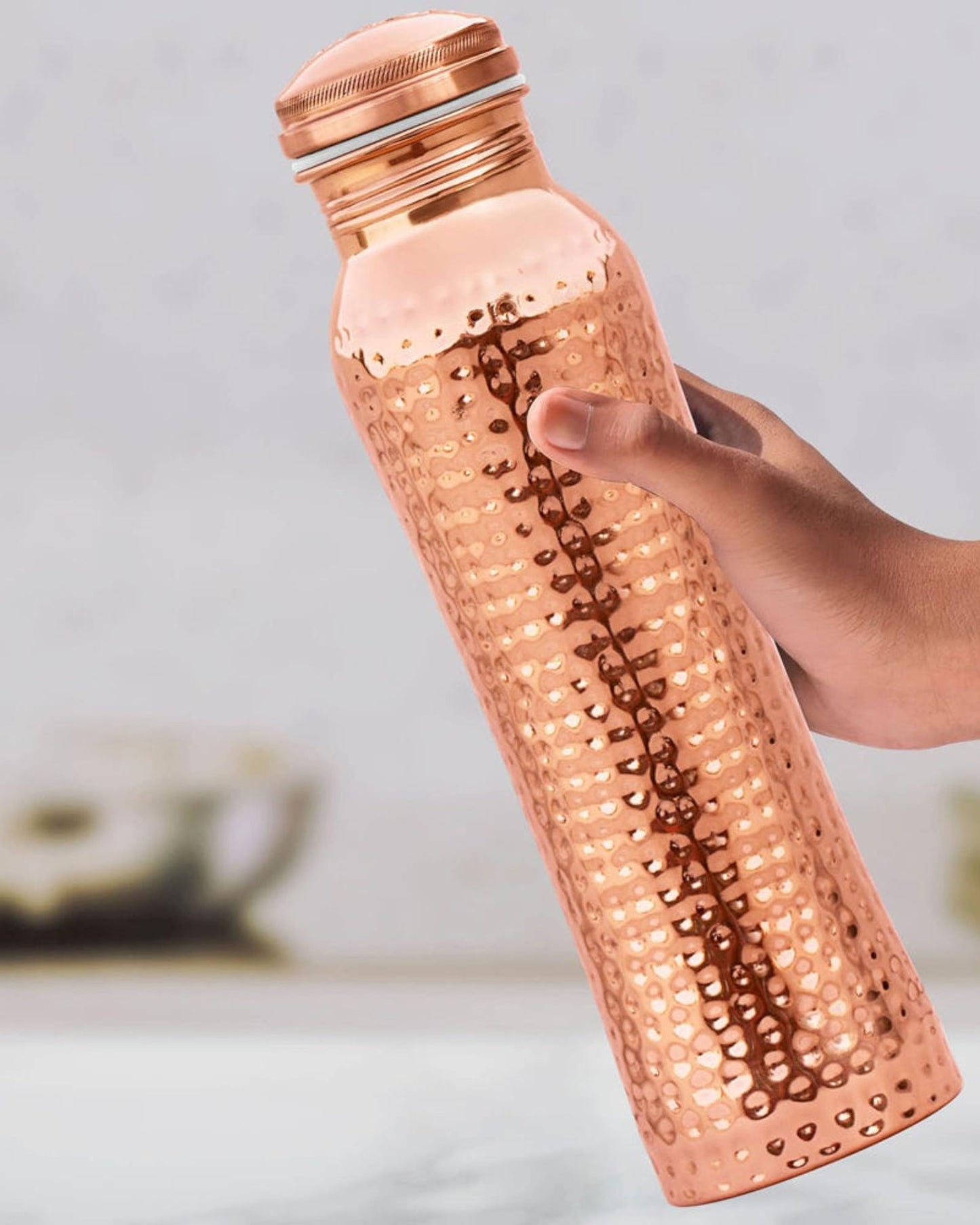 Milton Jewel 1000 Water Bottle, 920 Ml, 1 Piece, Copper | Leak Proof | For Office, Gym, Yoga, Home, Kitchen, Hiking, Trekking, Travel