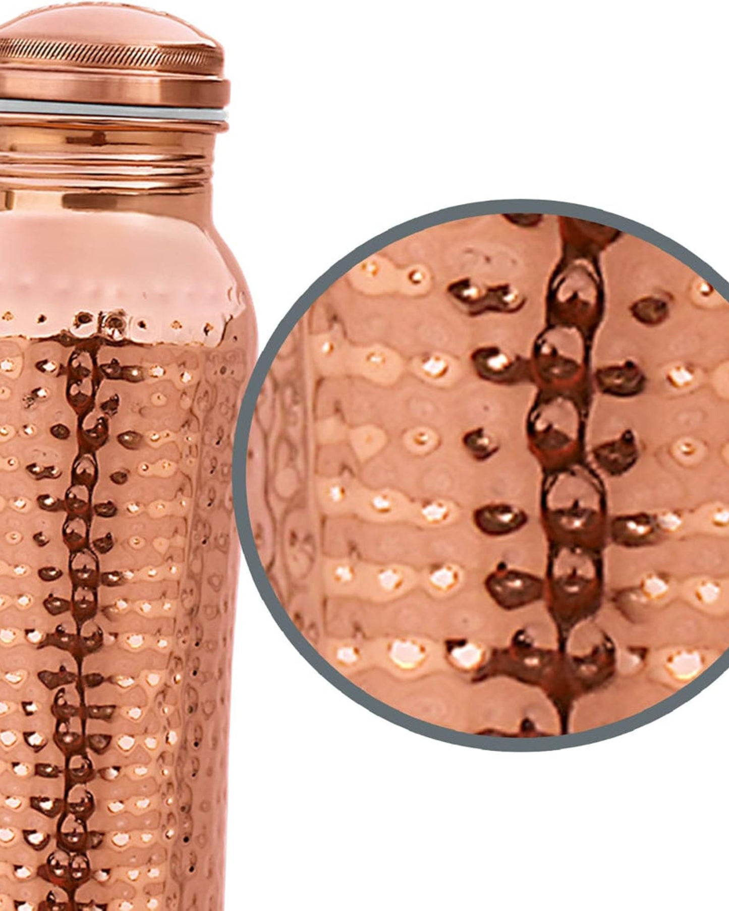 Milton Jewel 1000 Water Bottle, 920 Ml, 1 Piece, Copper | Leak Proof | For Office, Gym, Yoga, Home, Kitchen, Hiking, Trekking, Travel