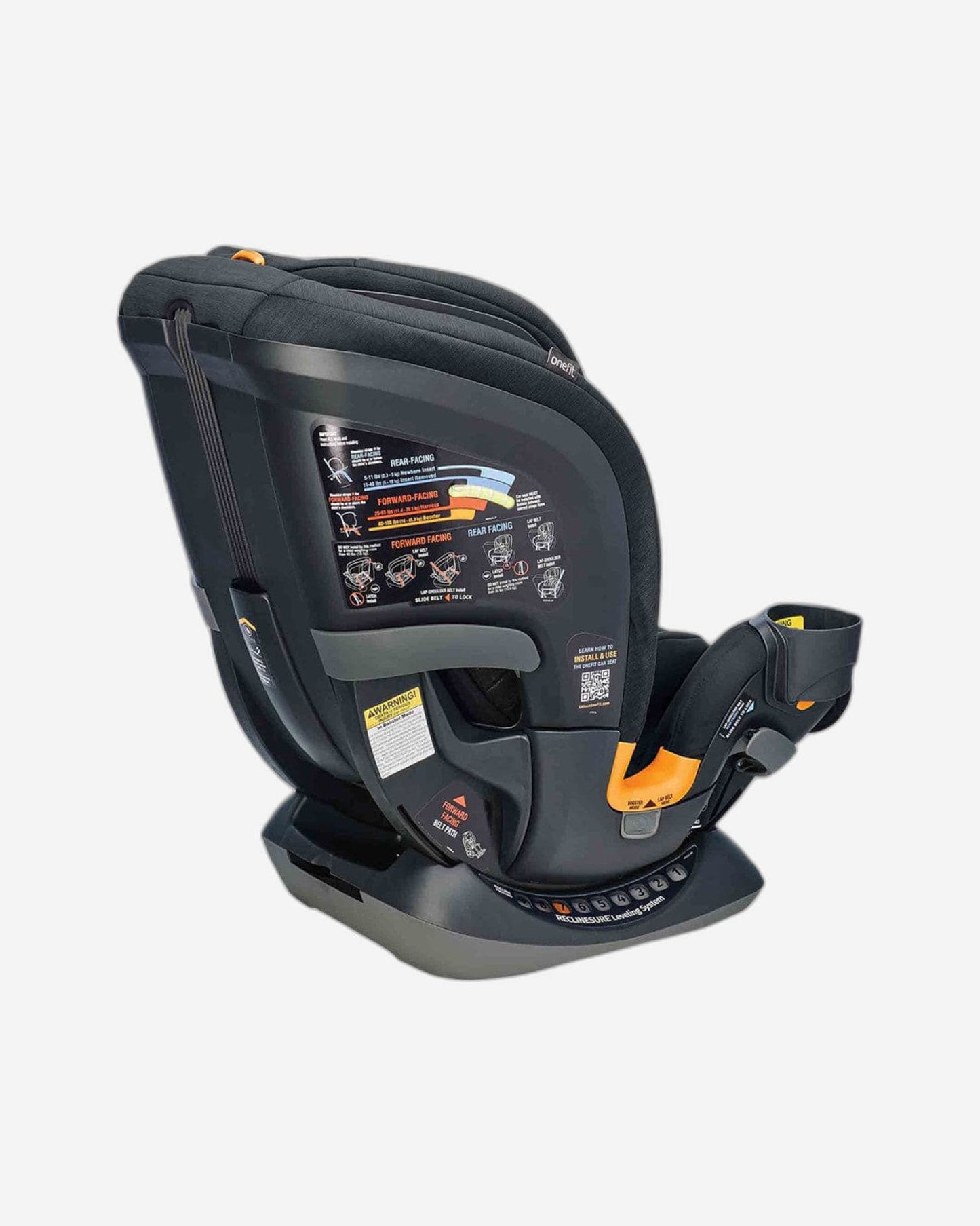 ONEFIT CLEARTEX B.CAR SEAT OBSIDIAN USA