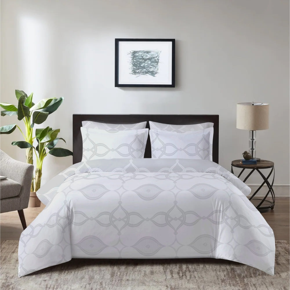 Varessa Jacquard King Comforter Set 5 Pcs