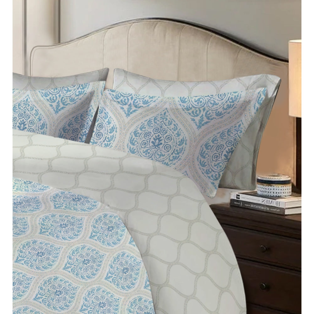 Varessa Sa Tuna 100% Cotton Printed X-King Duvet Cover Set (4 Pcs)