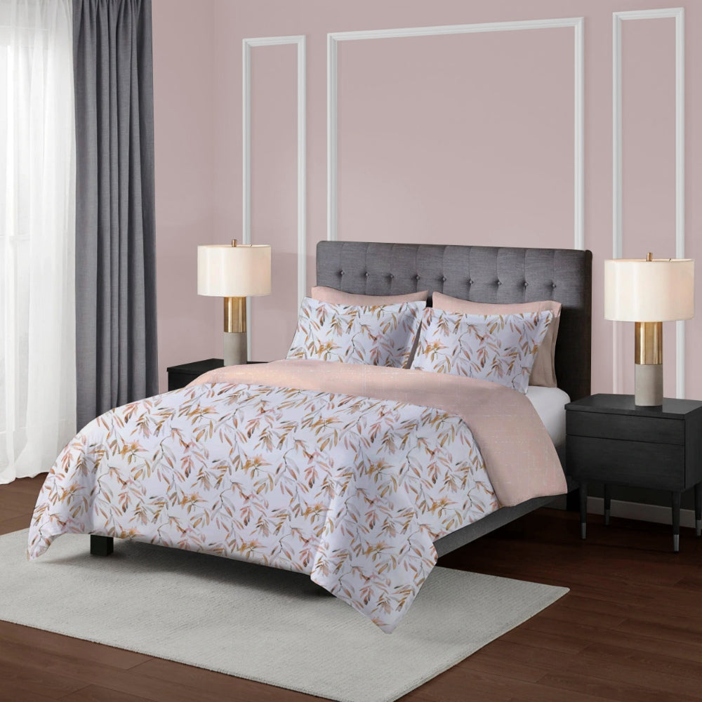 Varessa Quars 100% Cotton Printed X-King Duvet Cover Set (4 Pcs)