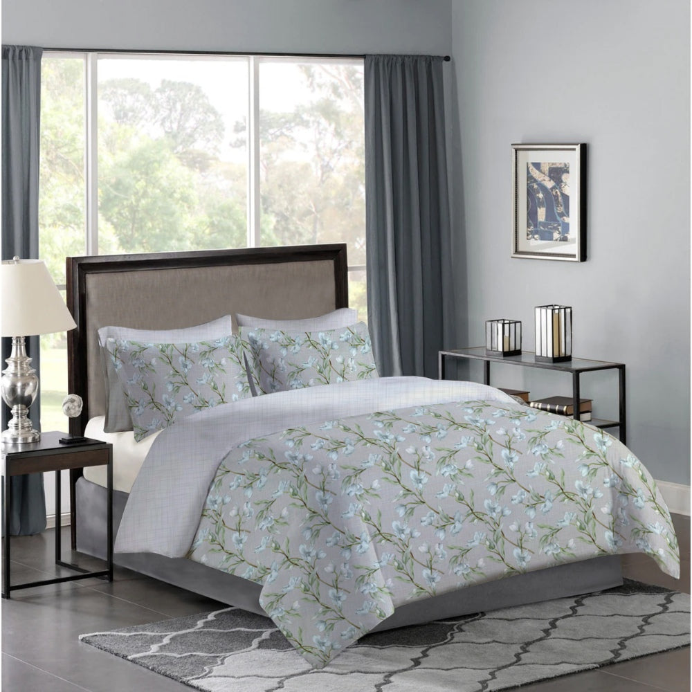 Varessa Sa Conca 100% Cotton Printed King Comforter Set (5 Pcs)