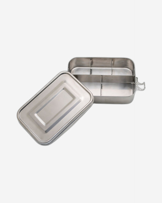 Large Steel 5 Compartment Lunch Box