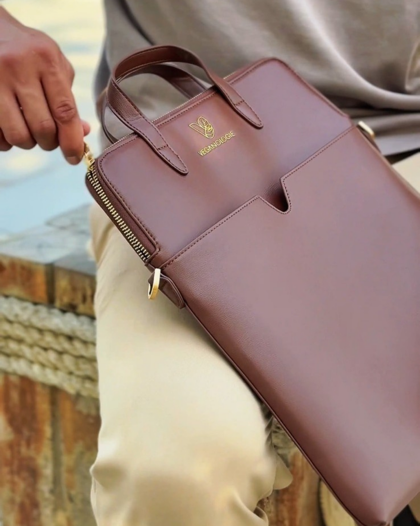 Jupiter Laptop Bag Bamboo 16"