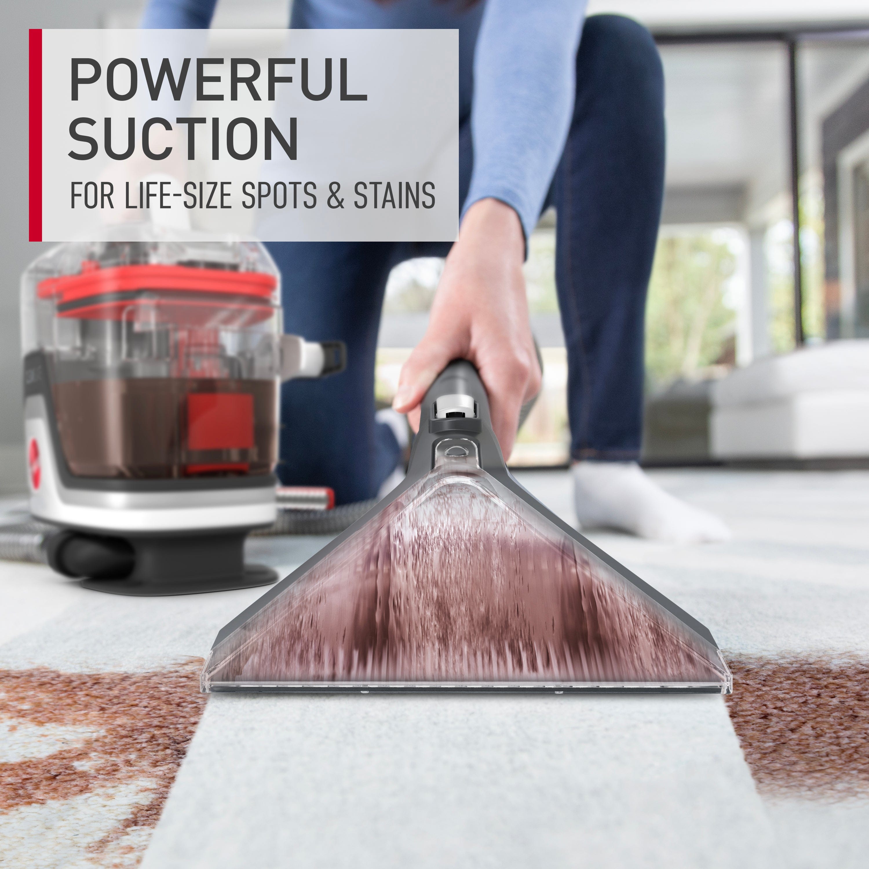 Hoover CDSW-MPME Cleanslate Carpet & Upholstery Powerful, Multi-purpose Spot Cleaner, Stain Remover, Portable,