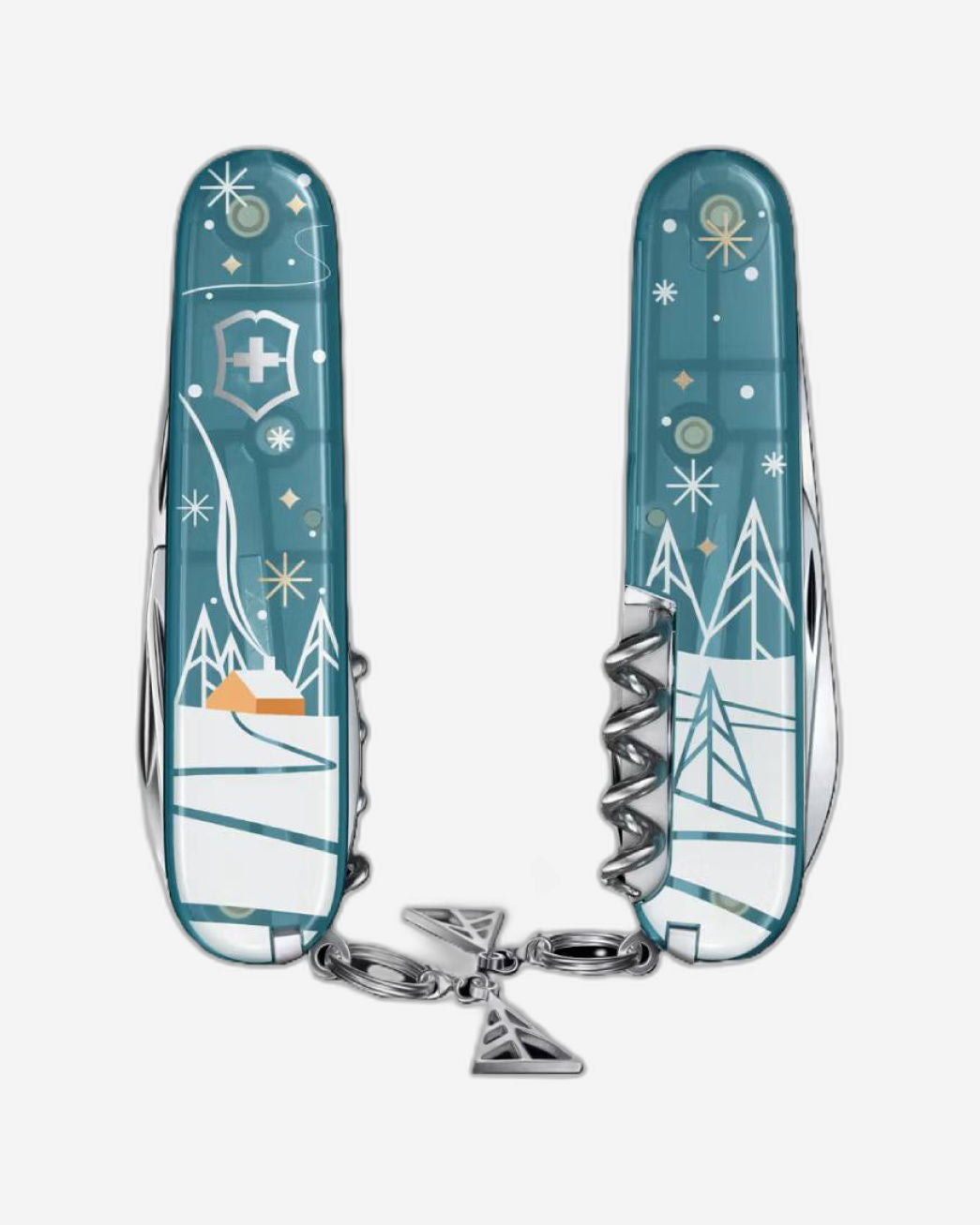 Victorinox Spartan 91 Mm Winter Magic Limited Edition 2024 with 12 function-1.3603.T21E1