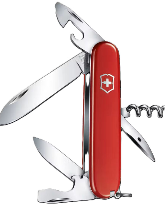 Victorinox Swiss Army Knife Spartan 91 Mm Red with 12 function- 1.3603