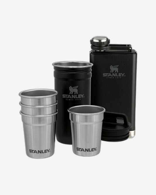 Stanley ADV Nest Shot Glass & Flask Set Matt Black