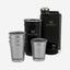 Stanley ADV Shot Glass & Flask Set Matt Black