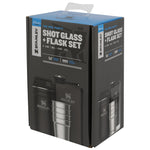 Stanley ADV Shot Glass & Flask Set Matt Black