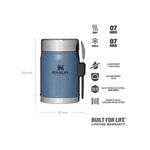 Stanley CLA 414ml / 14oz Vac Food Jar + Spork H.Lake