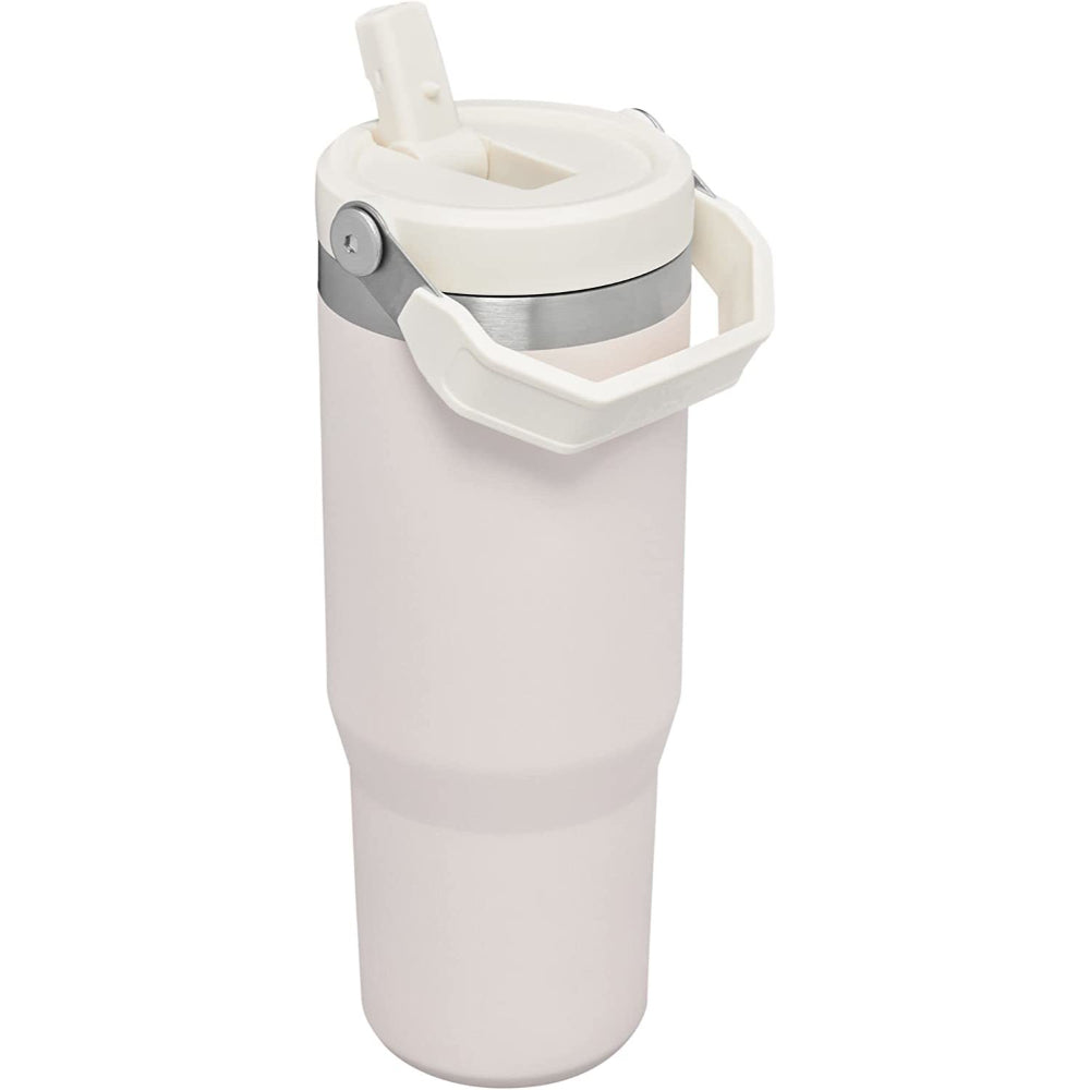 Stanley Ice Flow GO 870ml/30oz Flip Straw Wtr Btl Rose Quartz