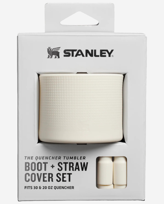 Stanley Quencher Boot + Straw Topper 20oz/30oz Cream