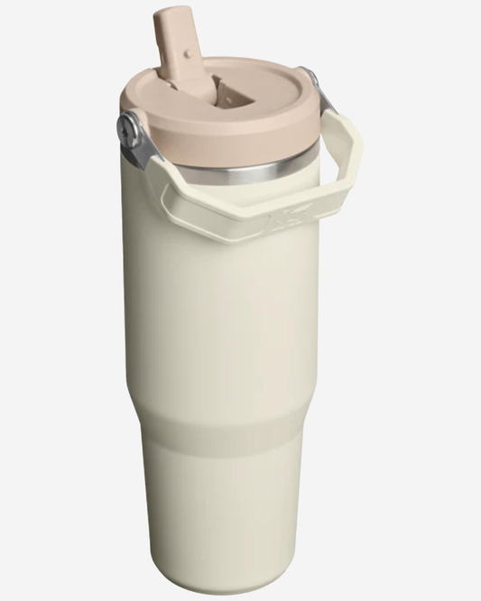 Stanley IceFlow GO Flip Straw Water Bottle 890 ml Cream
