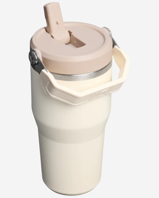 Stanley IceFlow GO Flip Straw Water Bottle 590 ml Cream
