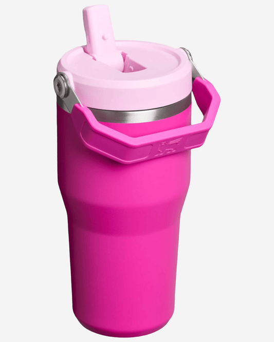 Stanley IceFlow GO Flip Straw Water Bottle 590 ml Violet Blossom