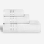 Togas Arcadia Hand Towel in White