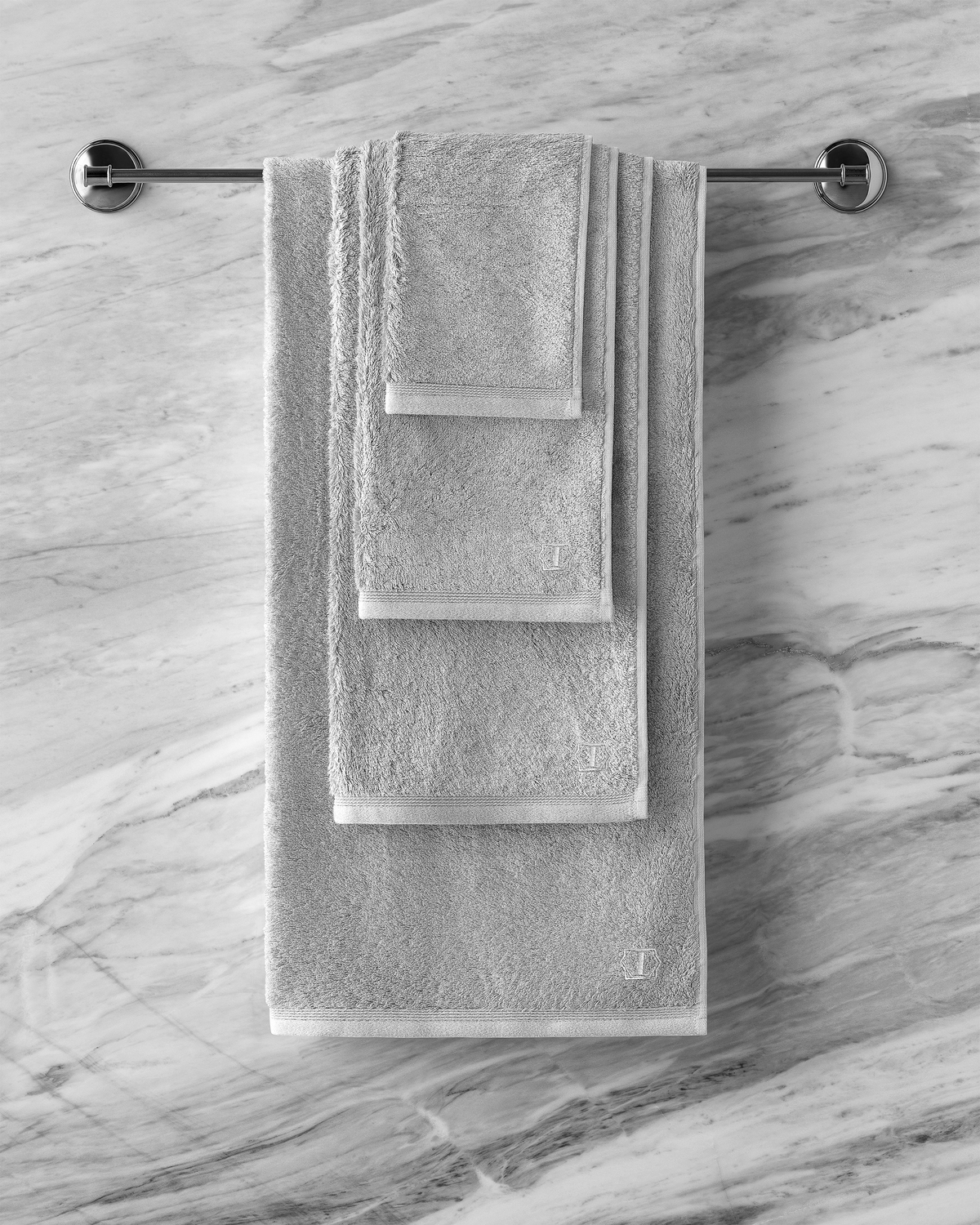 Togas Poitiers Guest Towel in Light Grey