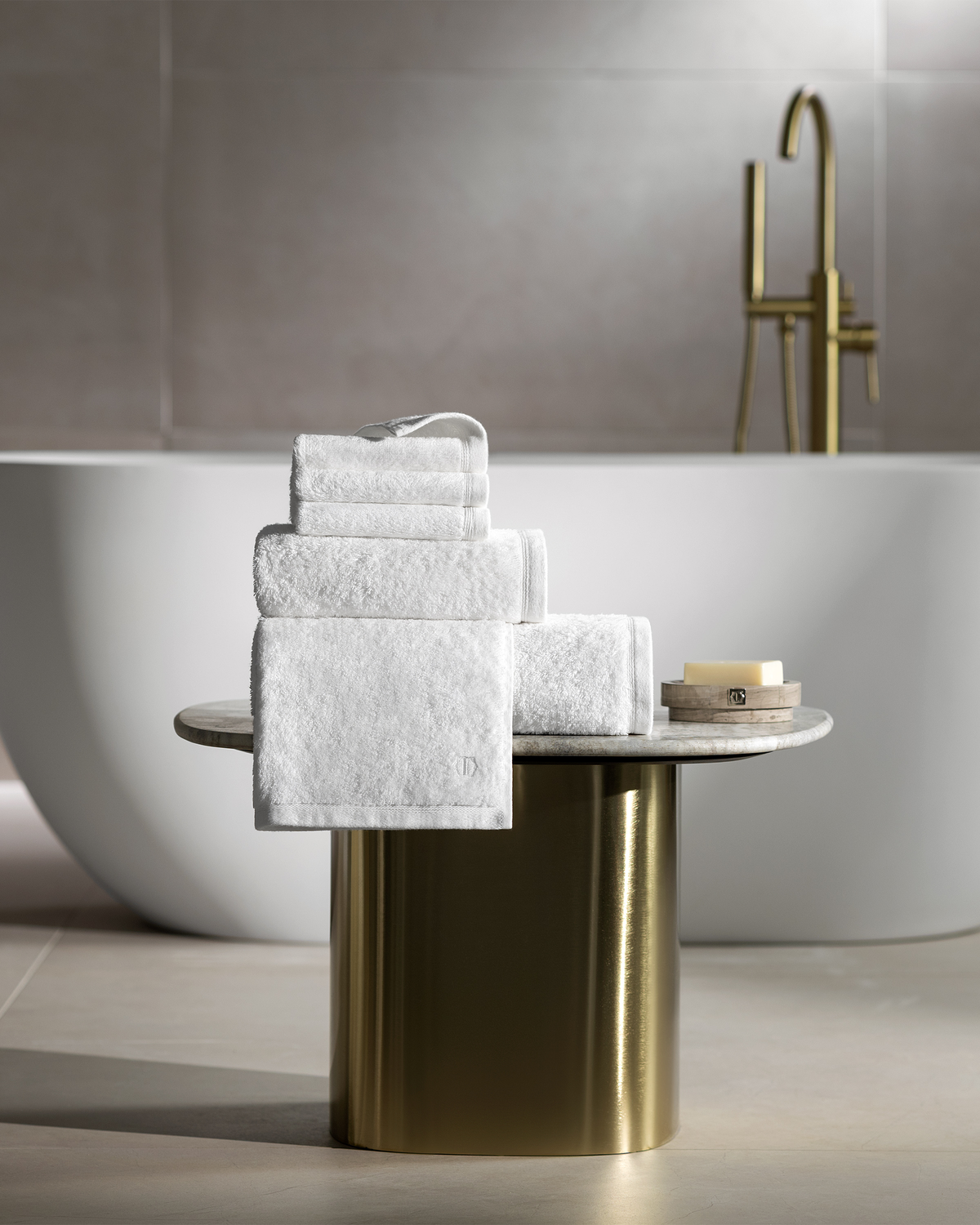 Togas Poitiers Bath Sheet in White