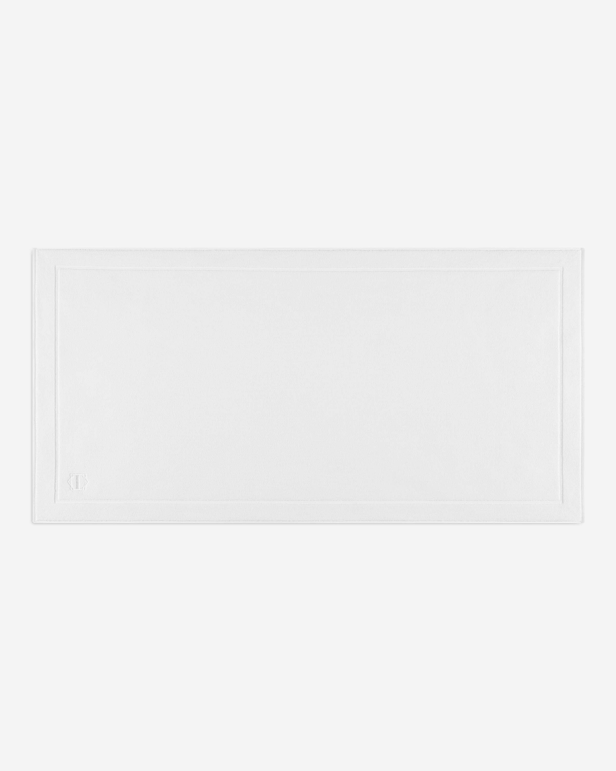 Togas Rhapsody Bath Mat in White