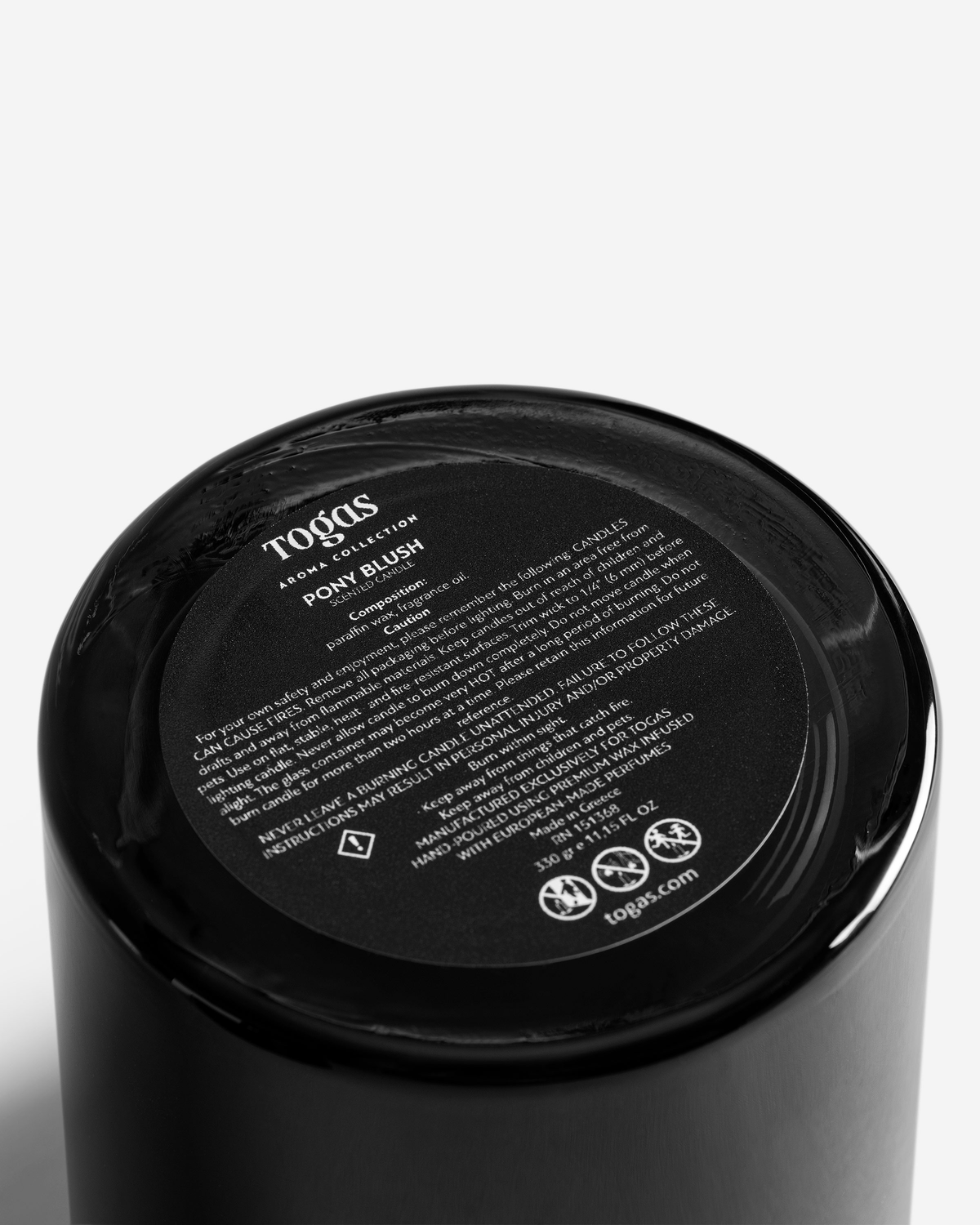 Togas Peony Blush Aromatic candle