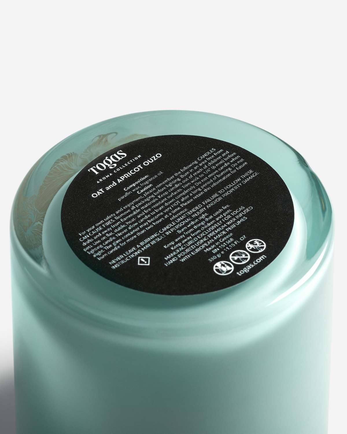 Togas Apricot & Oat Aromatic candle