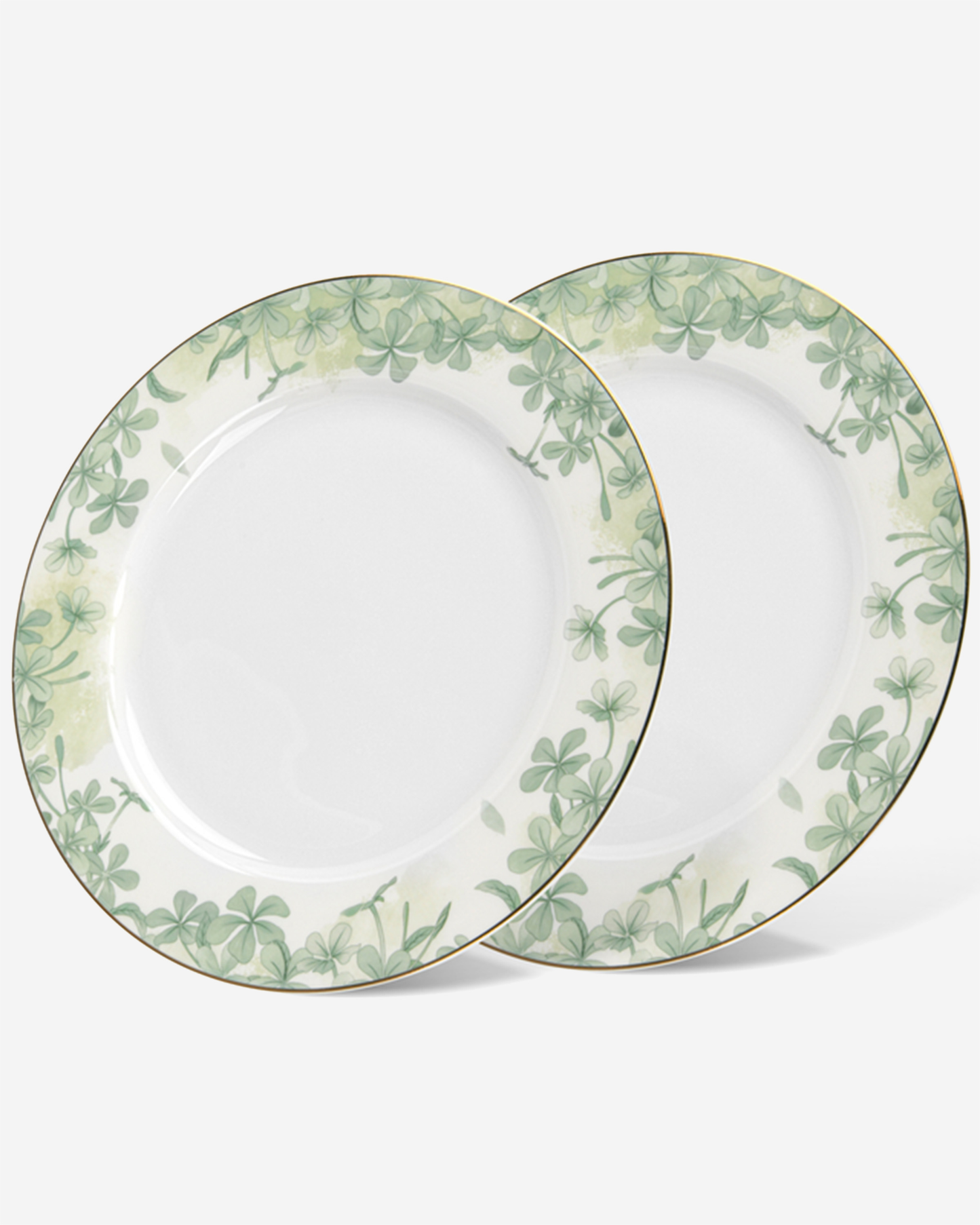 Fissman 2-Piece Plates Summer Glint 26cm (Fine Bone China)