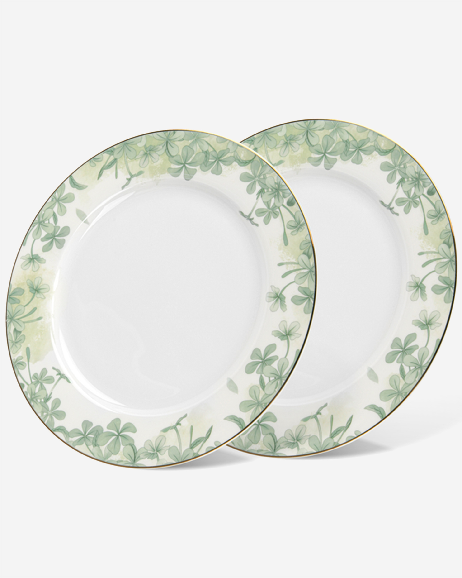 Fissman 2-Piece Plates Summer Glint 26cm (Fine Bone China)