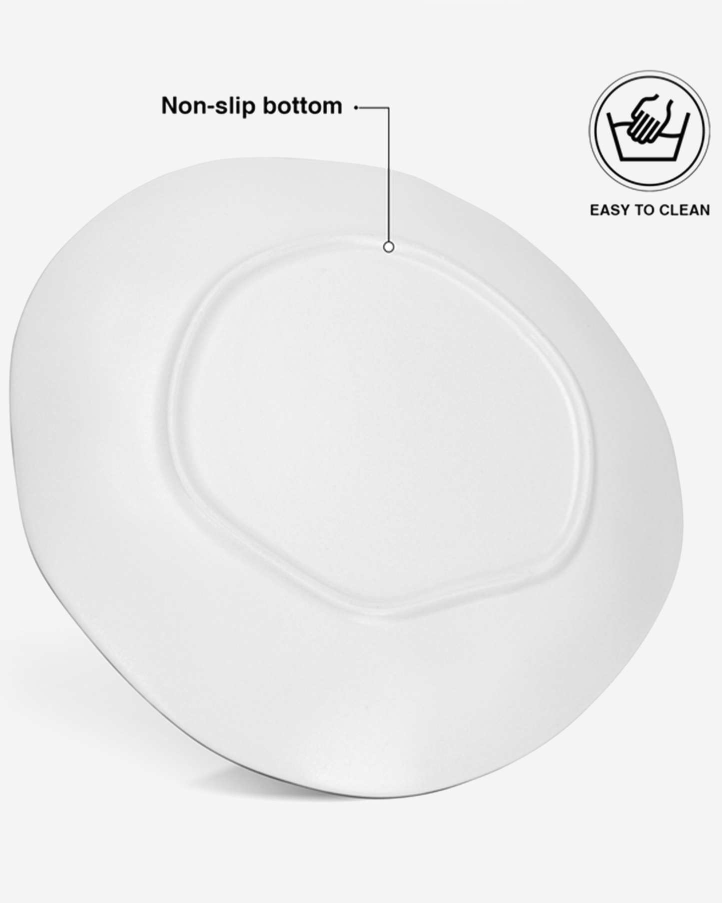 Fissman Porcelain Plates Glide 21cm