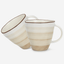 Fissman Porcelain Mugs Glide 375ml 2 Piece