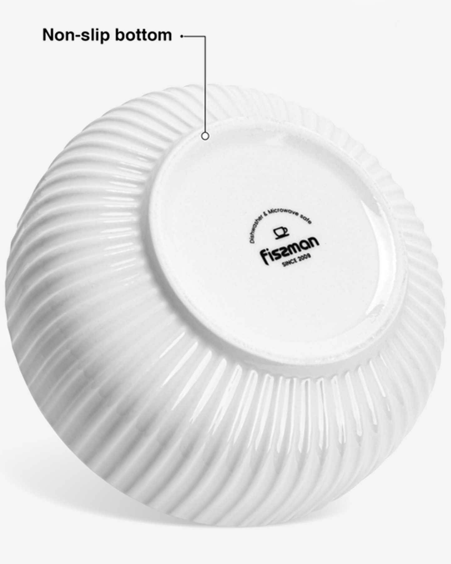 Fissman Durable Porcelain Tableware Set Ivorya 12?Piece