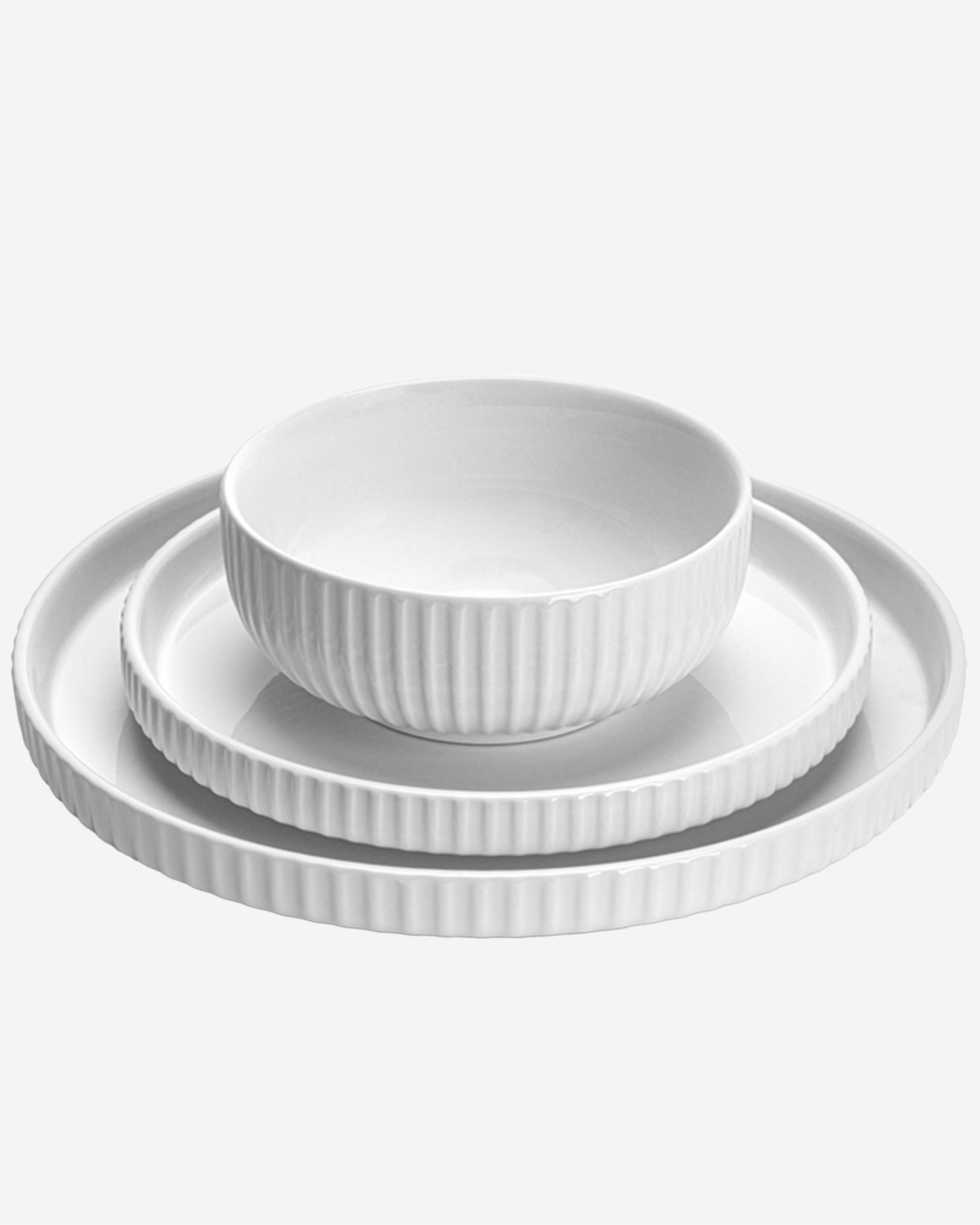 Fissman Durable Porcelain Tableware Set Ivorya 12?Piece