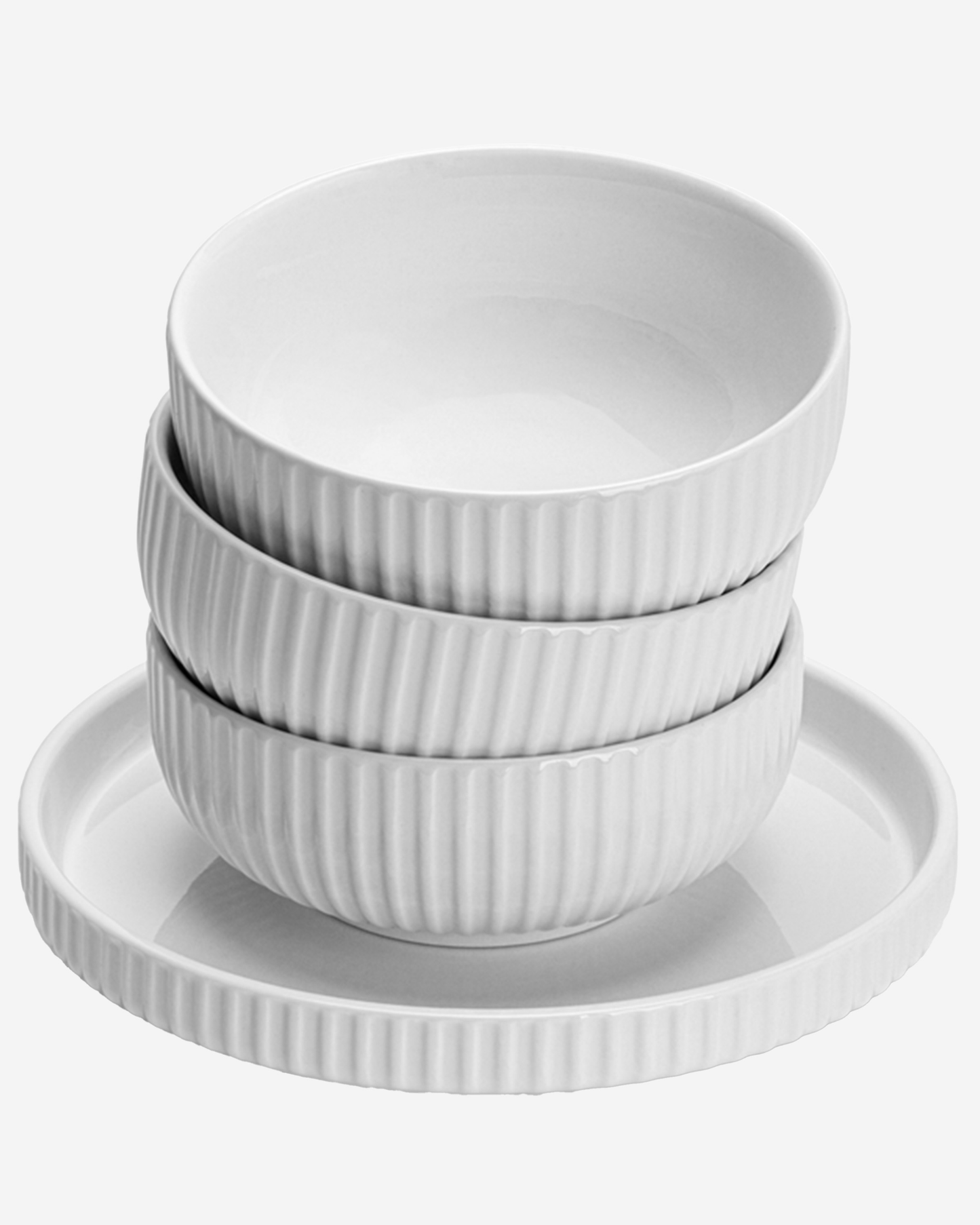 Fissman Durable Porcelain Tableware Set Ivorya 12?Piece