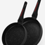 Fissman Non Stick Aluminium Crepe Pan Jet Black 28cm