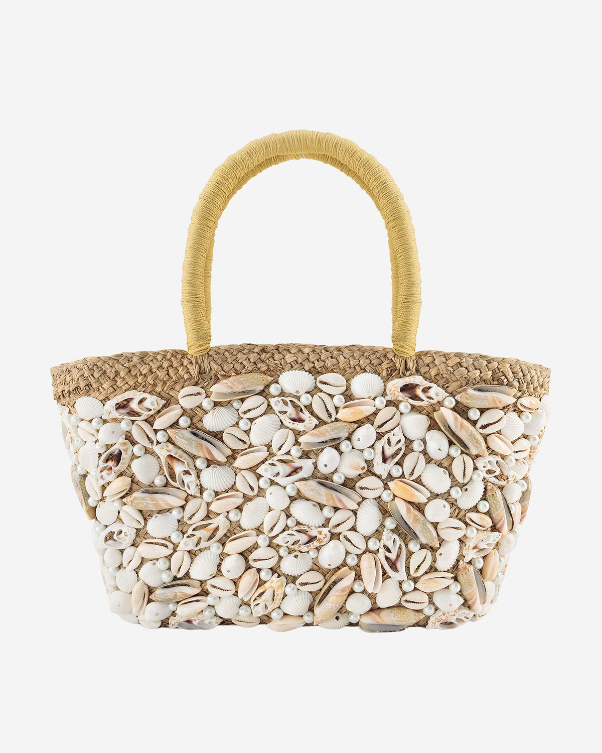 Alice Mixed Shell Beach Tote