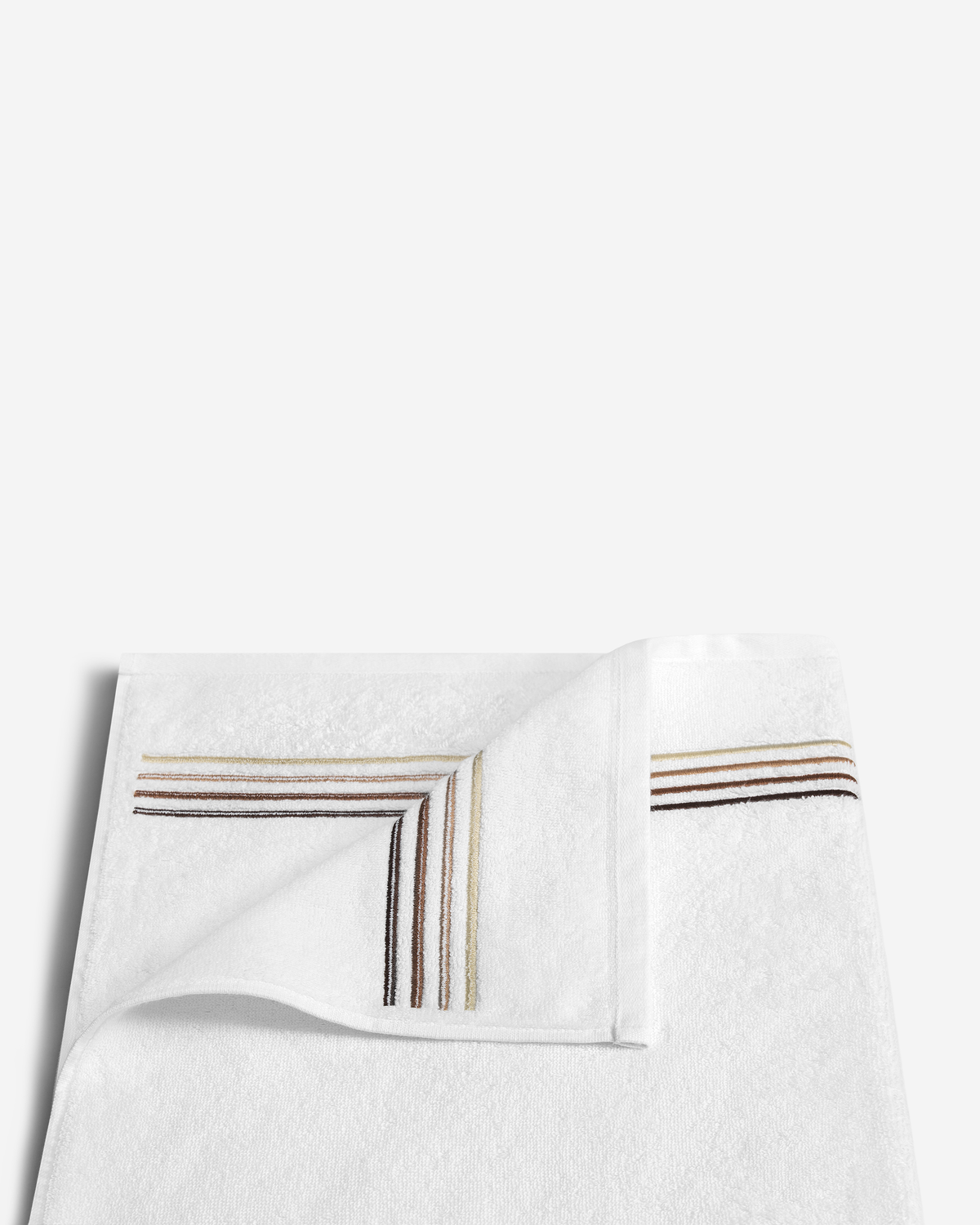 Togas Linari Guest Towel in White