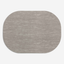 Togas Joseph Placemat Oval in Ecru Grey