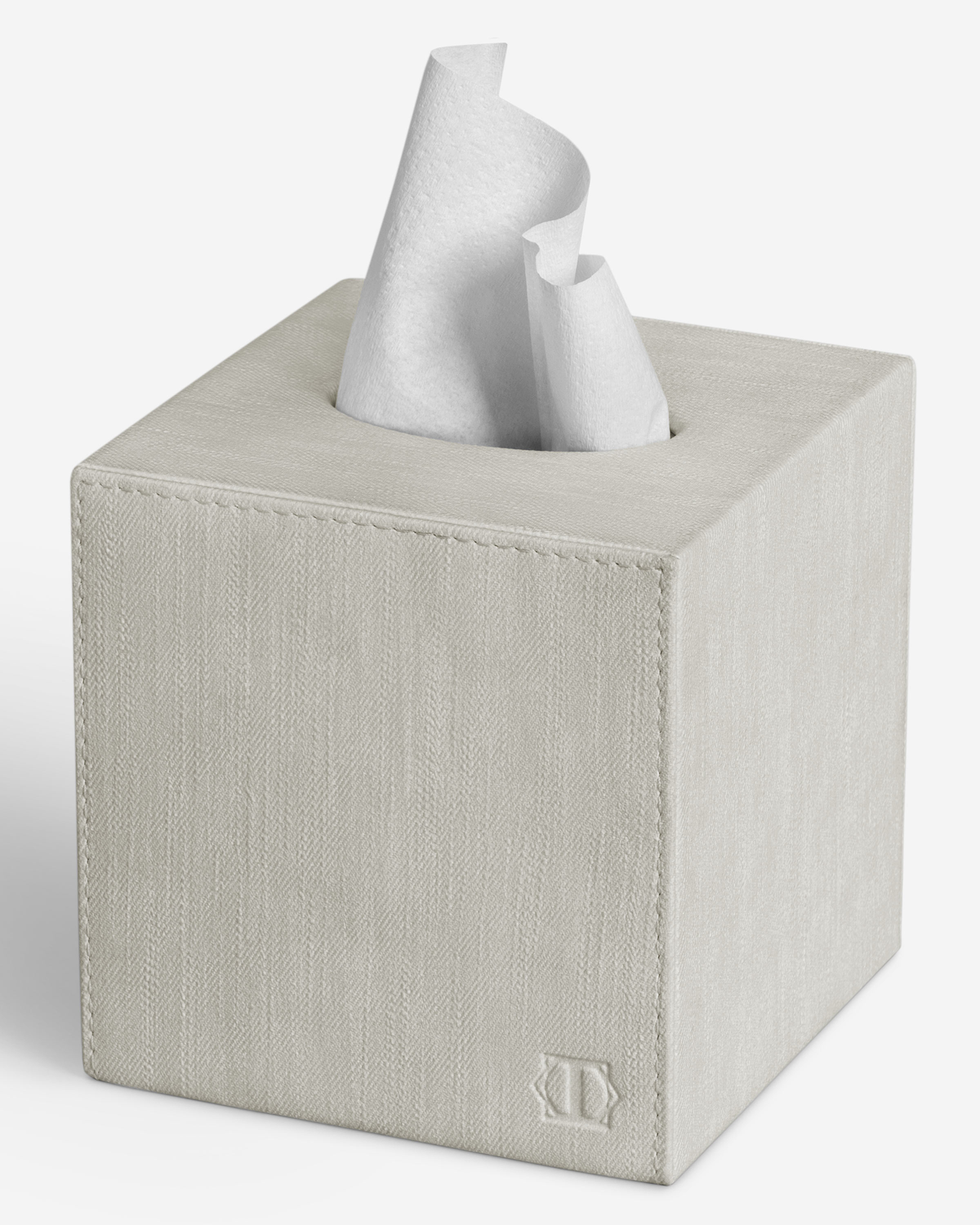 Togas Airy Tissue box square in Ecru