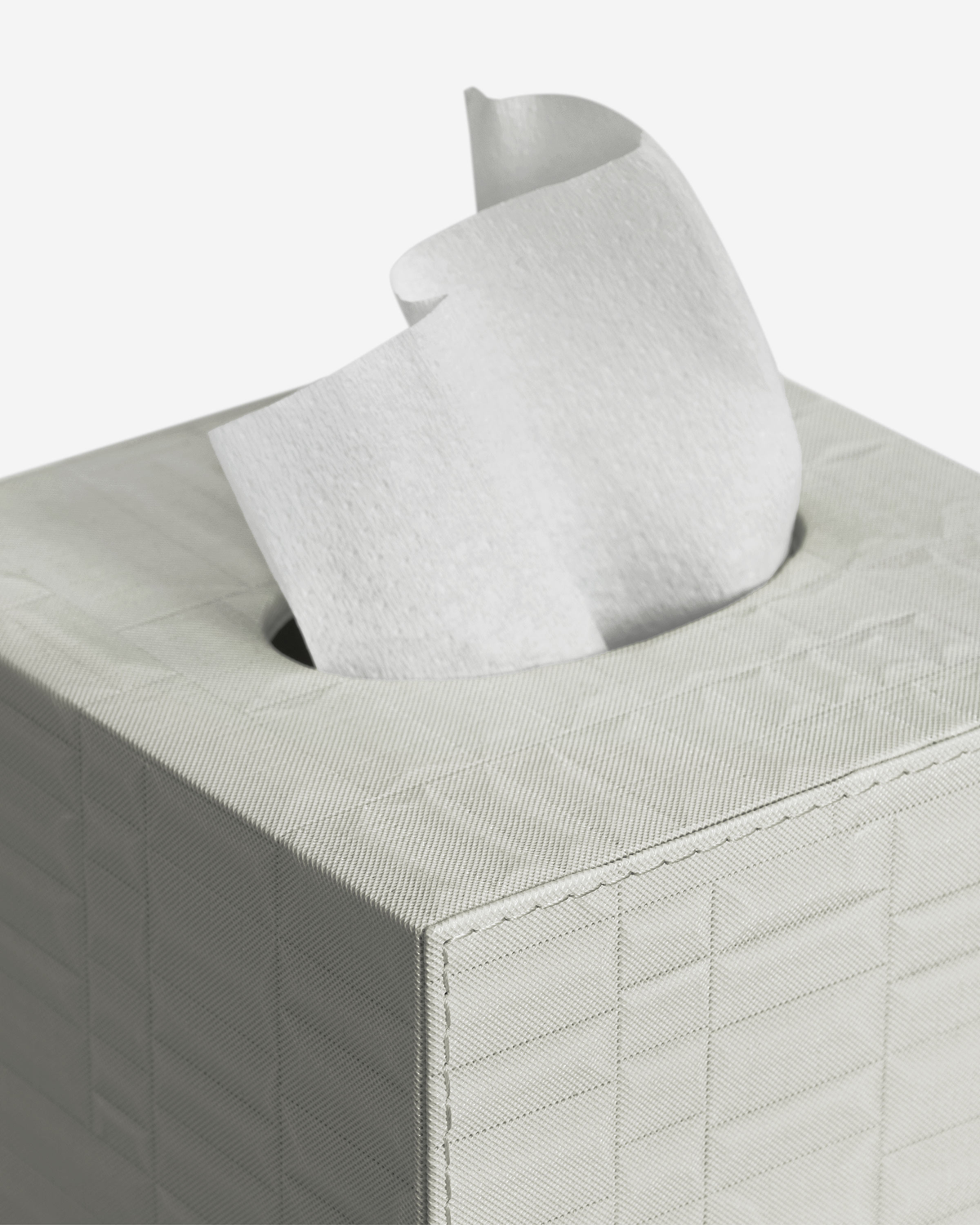 Togas George Tissue box square in White