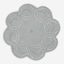 Togas Sellem Placemat in Dark Grey