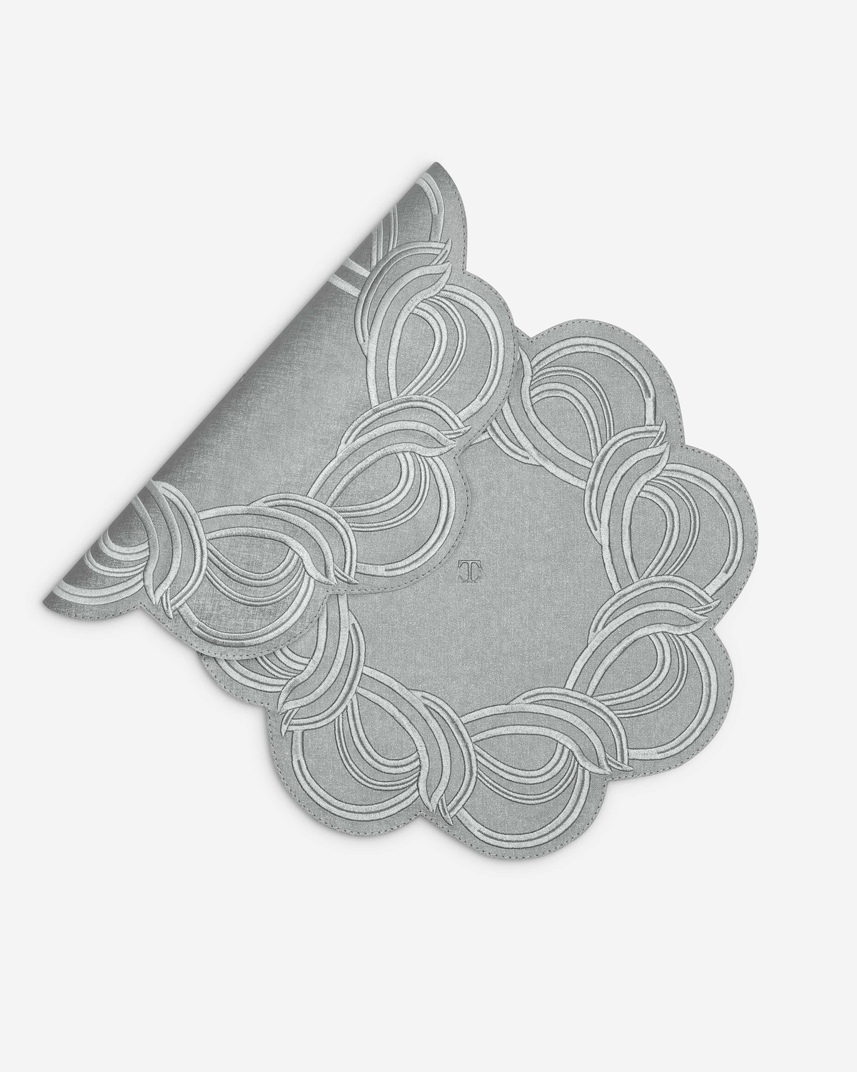 Togas Sellem Placemat in Dark Grey