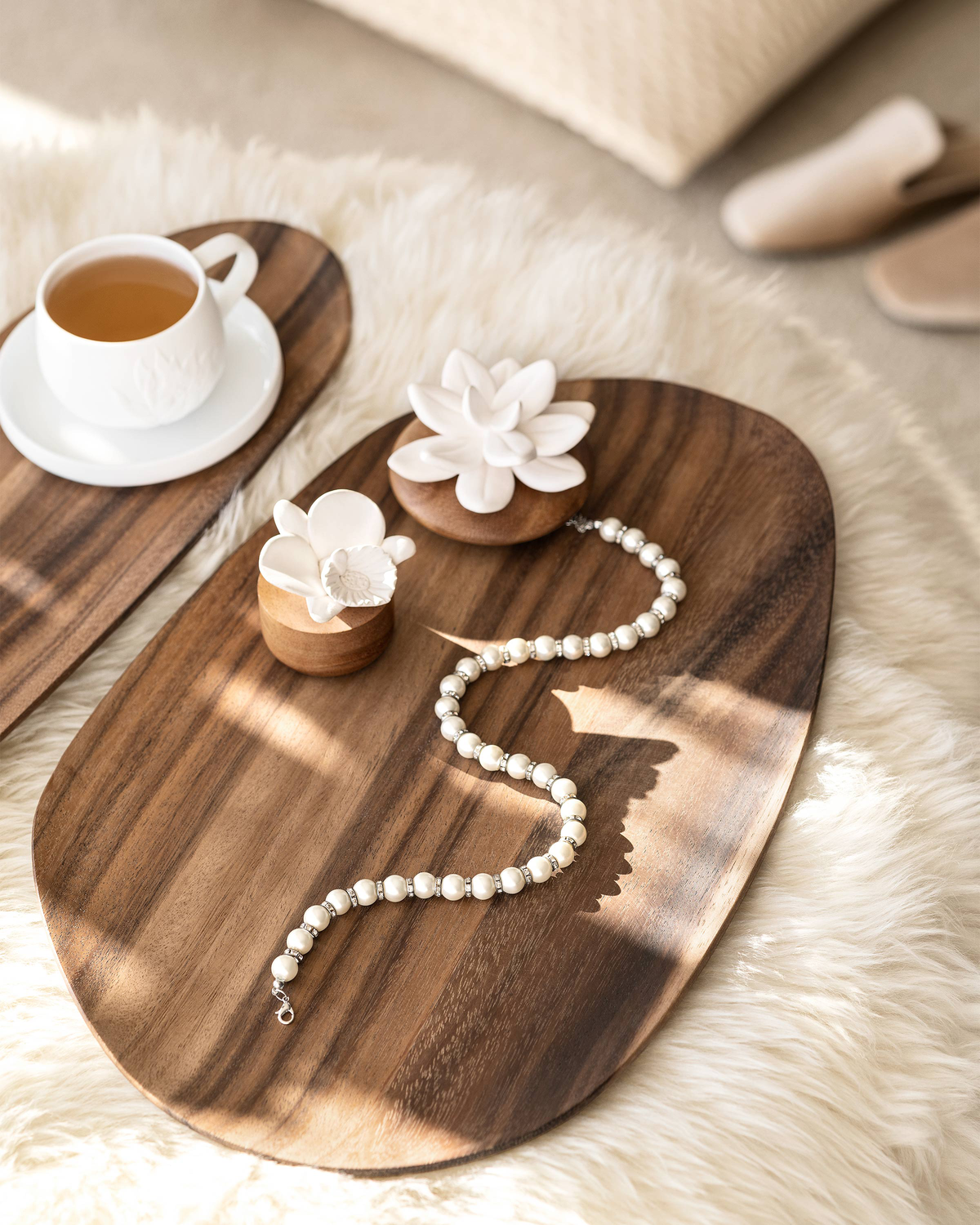 Togas Duplass Tray in Brown