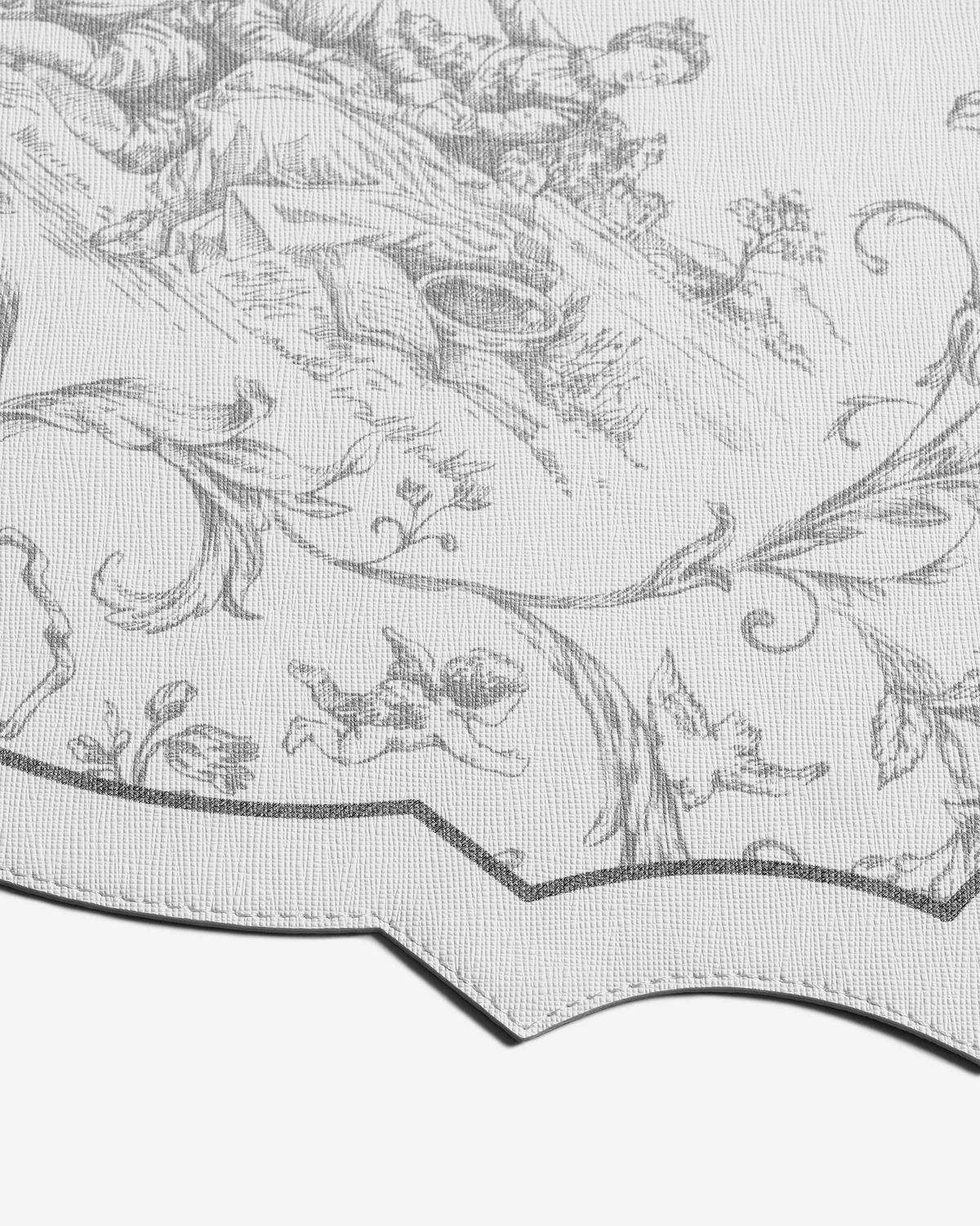 Togas Martinelli Placemat Oval in Grey