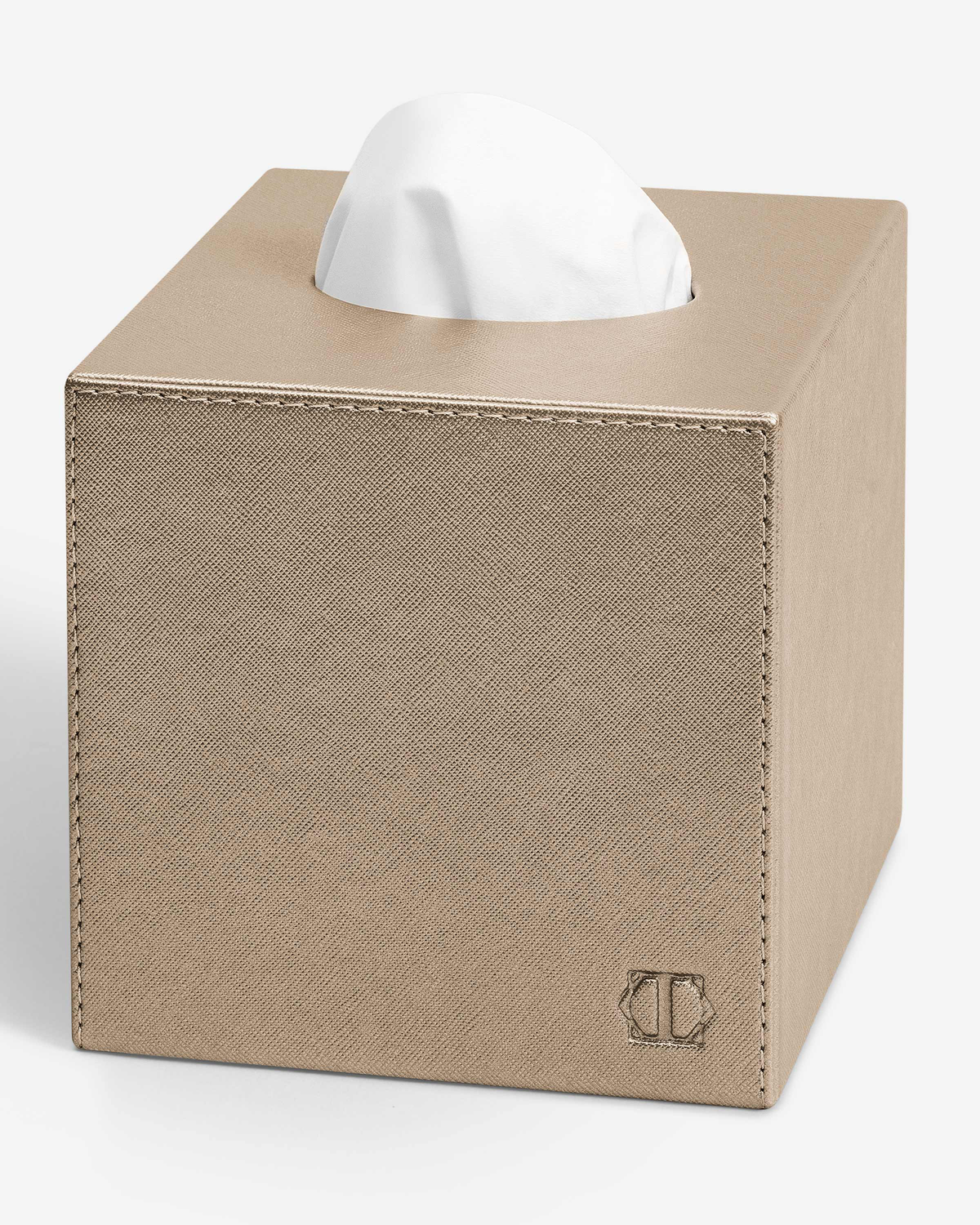 Togas Joseph Tissue box square in Gold