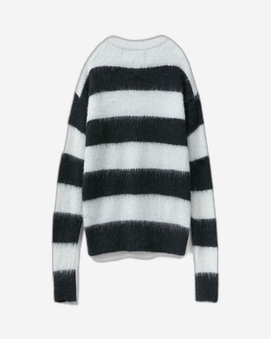 Alpaca Wool Blend Striped Sweater