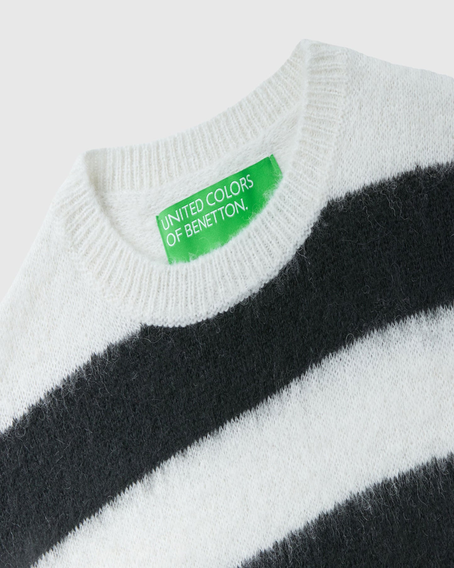 Alpaca Wool Blend Striped Sweater