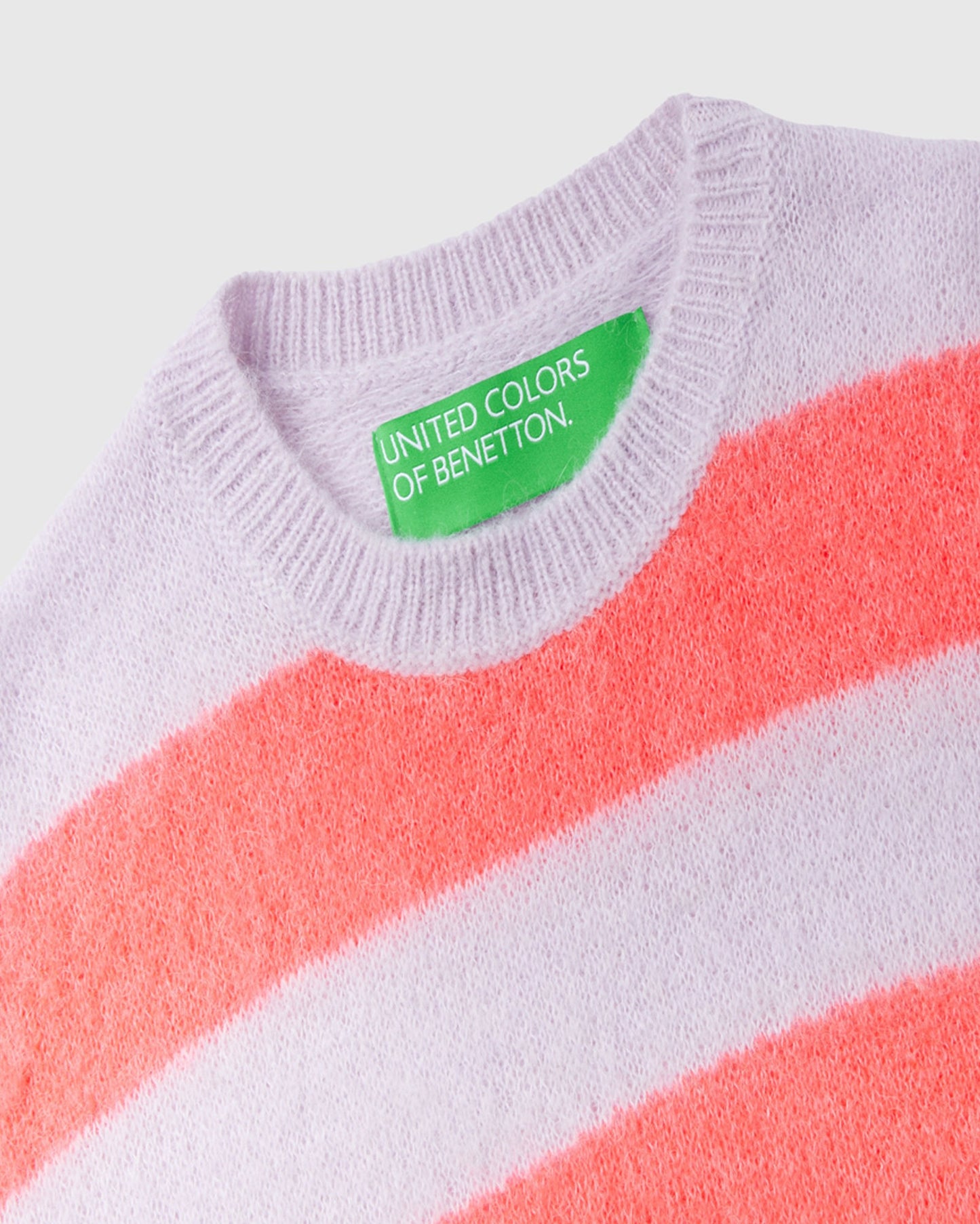 Alpaca Wool Blend Striped Sweater